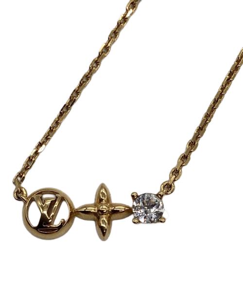 LOUIS VUITTON（ルイ ヴィトン）LOUIS VUITTON (ルイ ヴィトン) ネックレス・プティ ルイ ゴールドカラーの古着・服飾アイテム