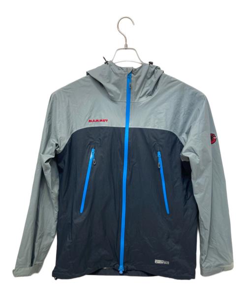 MAMMUT（マムート）MAMMUT (マムート) ナイロンジャケット ライトグレー×ブラック サイズ:175/96Bの古着・服飾アイテム