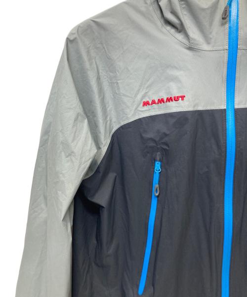 MAMMUT（マムート）MAMMUT (マムート) ナイロンジャケット ライトグレー×ブラック サイズ:175/96Bの古着・服飾アイテム