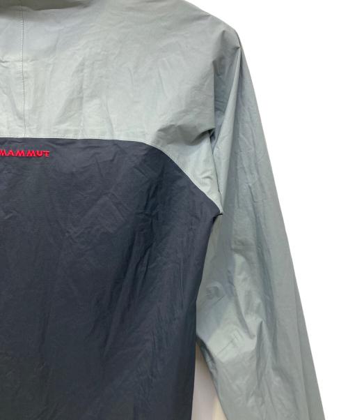 MAMMUT（マムート）MAMMUT (マムート) ナイロンジャケット ライトグレー×ブラック サイズ:175/96Bの古着・服飾アイテム