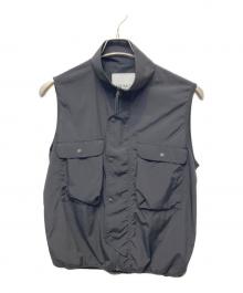 MARMOT（マーモット）の古着「ナイロンベスト」｜ブラック