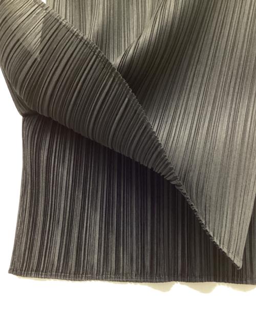 PLEATS PLEASE（プリーツプリーズ）PLEATS PLEASE (プリーツプリーズ) ノースリーブブラウス ブラック サイズ:3の古着・服飾アイテム