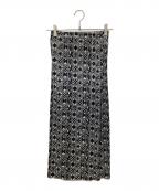 PLEATS PLEASEプリーツプリーズ）の古着「プリーツスカート」｜ブラック×グレー