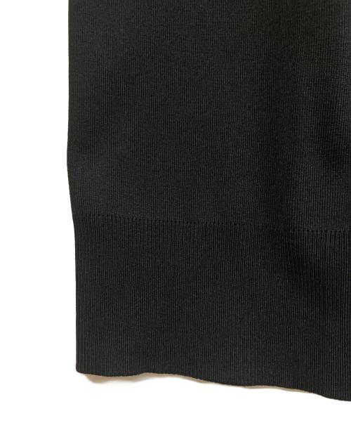 yo BIOTOP（ヨー ビオトープ）yo BIOTOP (ヨー ビオトープ) knit tight long skirt ブラック サイズ:XSの古着・服飾アイテム