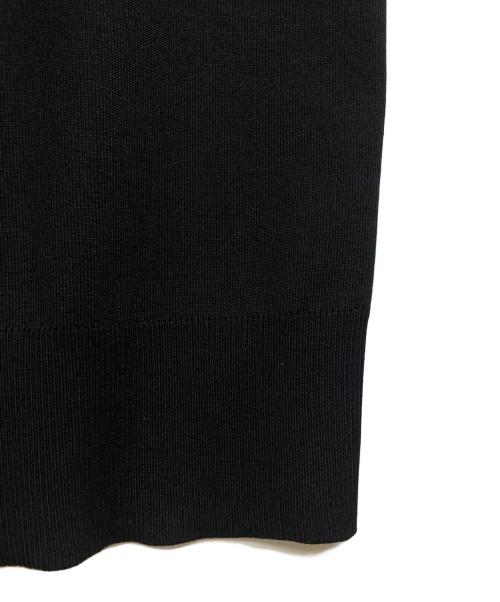 yo BIOTOP（ヨー ビオトープ）yo BIOTOP (ヨー ビオトープ) knit tight long skirt ブラック サイズ:XSの古着・服飾アイテム