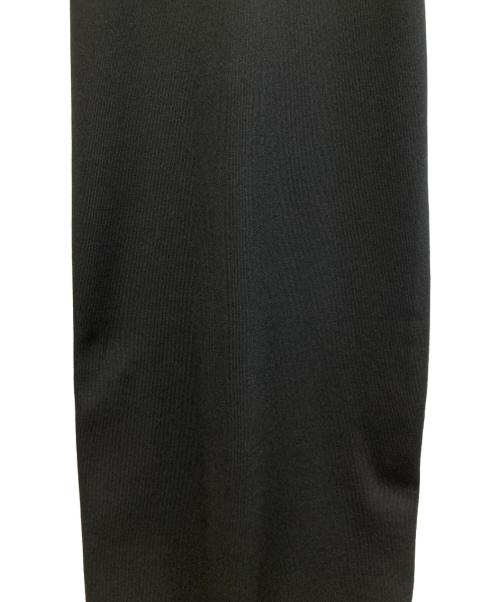 yo BIOTOP（ヨー ビオトープ）yo BIOTOP (ヨー ビオトープ) knit tight long skirt ブラック サイズ:XSの古着・服飾アイテム