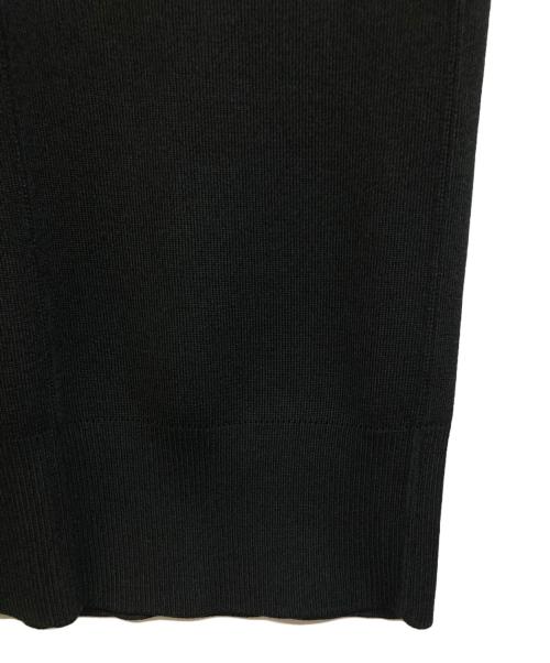 yo BIOTOP（ヨー ビオトープ）yo BIOTOP (ヨー ビオトープ) knit tight long skirt ブラック サイズ:XSの古着・服飾アイテム