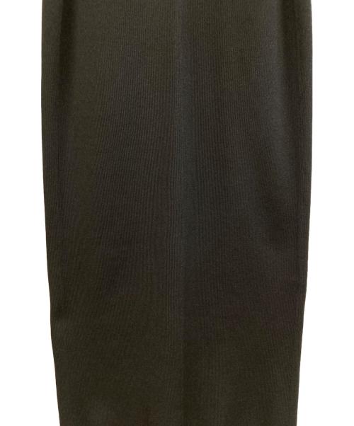 yo BIOTOP（ヨー ビオトープ）yo BIOTOP (ヨー ビオトープ) knit tight long skirt ブラック サイズ:XSの古着・服飾アイテム