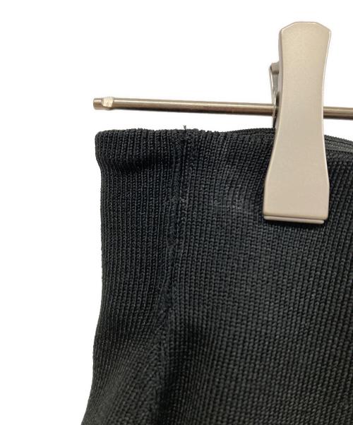 yo BIOTOP（ヨー ビオトープ）yo BIOTOP (ヨー ビオトープ) knit tight long skirt ブラック サイズ:XSの古着・服飾アイテム