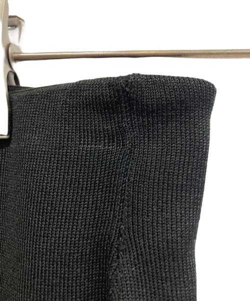 yo BIOTOP（ヨー ビオトープ）yo BIOTOP (ヨー ビオトープ) knit tight long skirt ブラック サイズ:XSの古着・服飾アイテム