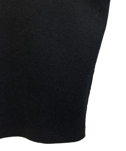 yo BIOTOP（ヨー ビオトープ）yo BIOTOP (ヨー ビオトープ)  タンクトップ knit tank top タンクトップ ブラック サイズ:Sの古着・服飾アイテム
