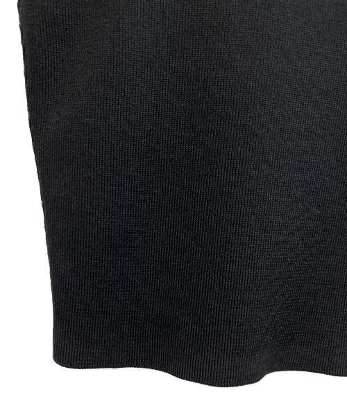 yo BIOTOP（ヨー ビオトープ）yo BIOTOP (ヨー ビオトープ)  タンクトップ knit tank top タンクトップ ブラック サイズ:Sの古着・服飾アイテム