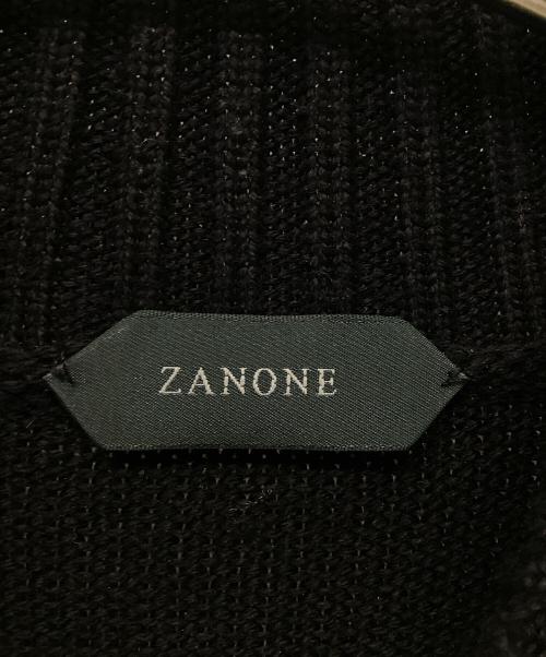 Zanone（ザノーネ）Zanone (ザノーネ) 厚手ニット ブラック サイズ:48の古着・服飾アイテム