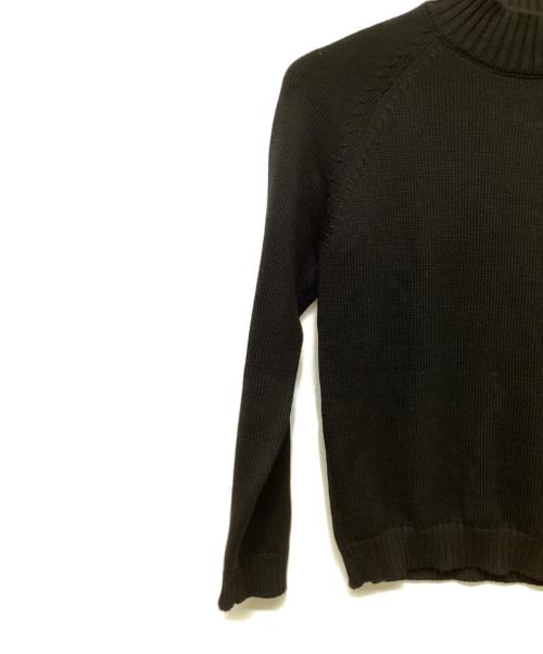 Zanone（ザノーネ）Zanone (ザノーネ) 厚手ニット ブラック サイズ:48の古着・服飾アイテム