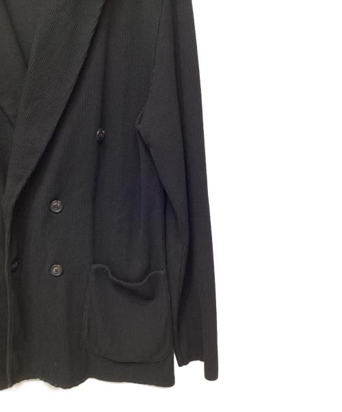 LARDINI（ラルディーニ）LARDINI (ラルディーニ) ダブルニットジャケット ブラック サイズ:Sの古着・服飾アイテム