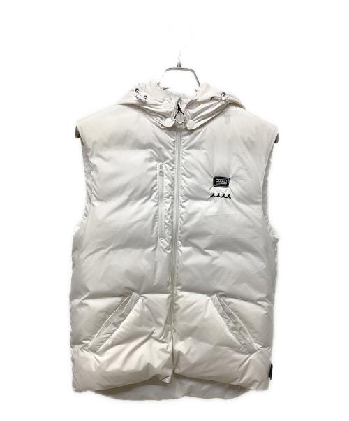 muta MARINE（ムータマリン）muta MARINE (ムータマリン) ダウンベスト ホワイト サイズ:6の古着・服飾アイテム