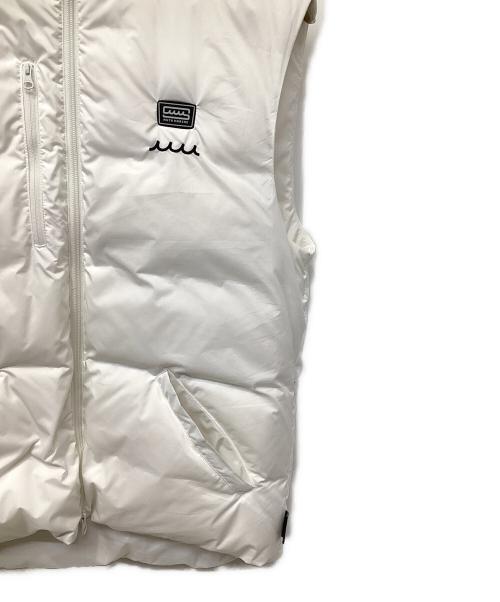 muta MARINE（ムータマリン）muta MARINE (ムータマリン) ダウンベスト ホワイト サイズ:6の古着・服飾アイテム