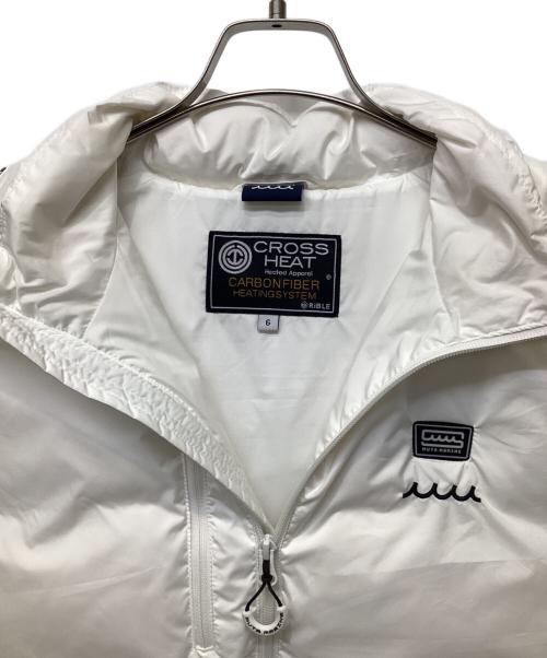 muta MARINE（ムータマリン）muta MARINE (ムータマリン) ダウンベスト ホワイト サイズ:6の古着・服飾アイテム