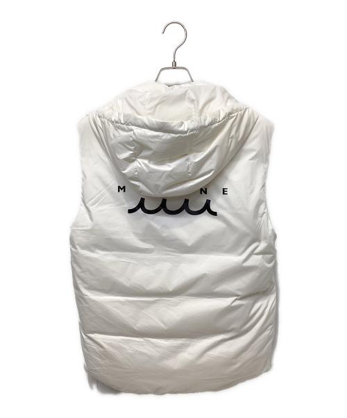 muta MARINE（ムータマリン）muta MARINE (ムータマリン) ダウンベスト ホワイト サイズ:6の古着・服飾アイテム