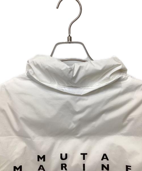 muta MARINE（ムータマリン）muta MARINE (ムータマリン) ダウンベスト ホワイト サイズ:6の古着・服飾アイテム