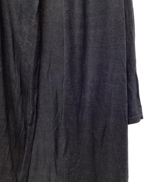 45R（フォーティファイブ・アール）45R (フォーティファイブ・アール) 二重羽織のギャザーブラウス ホワイト×ブルー サイズ:2の古着・服飾アイテム