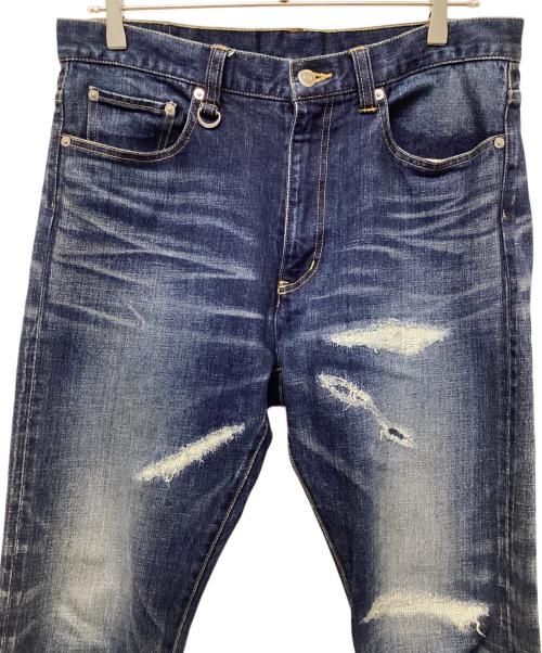 uniform experiment（ユニフォームエクスペリメント）uniform experiment (ユニフォームエクスペリメント) デニムパンツ インディゴ サイズ:2の古着・服飾アイテム