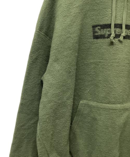 SUPREME（シュプリーム）Supreme (シュプリーム) Inside Out Box Logo Hooded Sweatshirt グリーン サイズ:Lの古着・服飾アイテム
