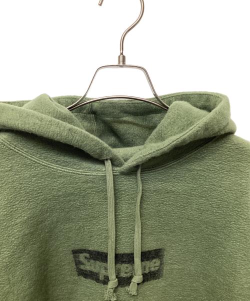 SUPREME（シュプリーム）Supreme (シュプリーム) Inside Out Box Logo Hooded Sweatshirt グリーン サイズ:Lの古着・服飾アイテム