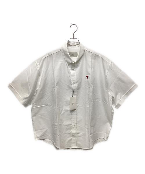ami（アミ）ami (アミ) ショートスリーブシャツ ホワイト サイズ:XLの古着・服飾アイテム
