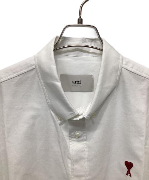 ami（アミ）ami (アミ) ショートスリーブシャツ ホワイト サイズ:XLの古着・服飾アイテム