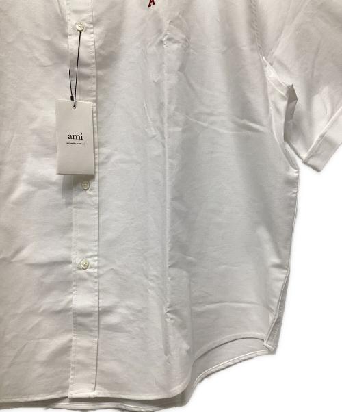 ami（アミ）ami (アミ) ショートスリーブシャツ ホワイト サイズ:XLの古着・服飾アイテム