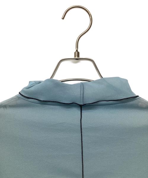 ADORE（アドーア）ADORE (アドーア) シアーティアードニット ブルー サイズ:38の古着・服飾アイテム