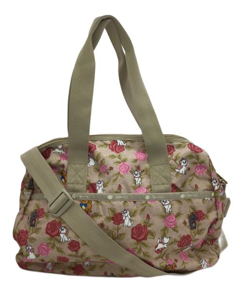 LeSportsac（レスポートサック）LeSportsac (レスポートサック) DELUXE EVERYDAY  BAG ベージュ×ピンクの古着・服飾アイテム