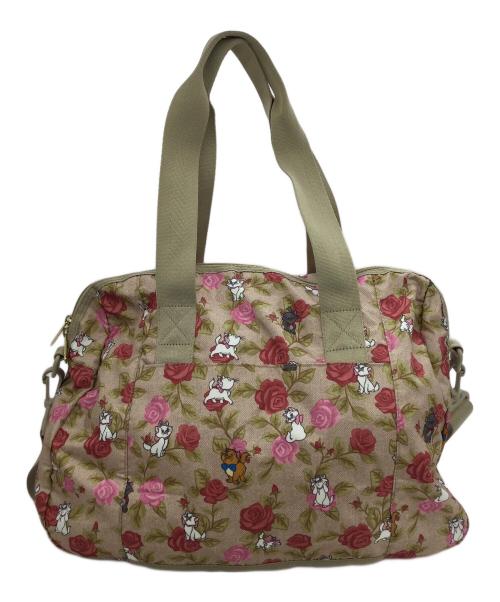 LeSportsac（レスポートサック）LeSportsac (レスポートサック) DELUXE EVERYDAY  BAG ベージュ×ピンクの古着・服飾アイテム
