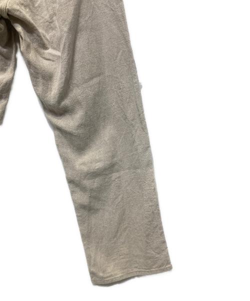 NIGEL CABOURN（ナイジェルケーボン）NIGEL CABOURN (ナイジェルケーボン) リネン ミリタリー ワーク パンツ アイボリー サイズ:81cm（Ｗ32）の古着・服飾アイテム