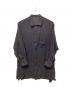 Yohji Yamamoto pour homme（ヨウジヤマモト プールオム）の古着「レギュラーカラーロングシャツ」｜ブラック