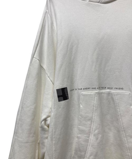 NILoS（ニルズ）NILoS (ニルズ) NIL BIG HOODIE ホワイト サイズ:2の古着・服飾アイテム