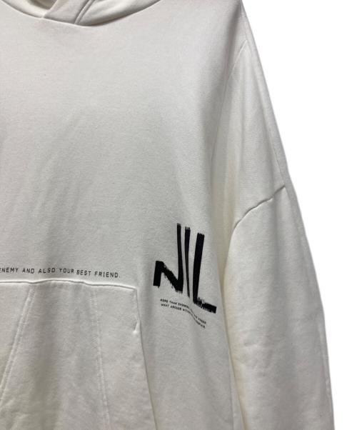 NILoS（ニルズ）NILoS (ニルズ) NIL BIG HOODIE ホワイト サイズ:2の古着・服飾アイテム