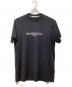 GIVENCHY（ジバンシィ）の古着「ブラック オーバーサイズ Paris ビンテージ Tシャツ」｜ブラック