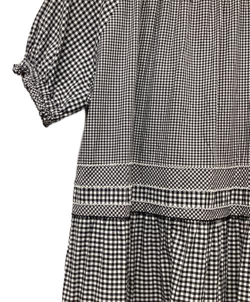 PINK HOUSE（ピンクハウス）PINK HOUSE (ピンクハウス) 半袖ワンピース グレー サイズ:Freeの古着・服飾アイテム