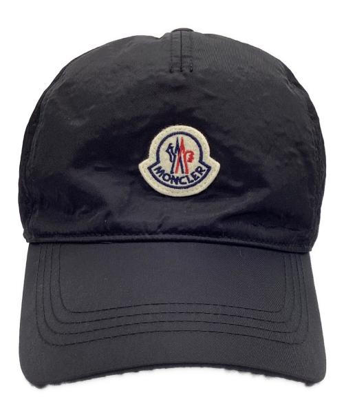 MONCLER（モンクレール）MONCLER (モンクレール) キャップ ブラック サイズ:FREEの古着・服飾アイテム