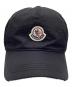 MONCLER (モンクレール) キャップ ブラック サイズ:FREE：20000円