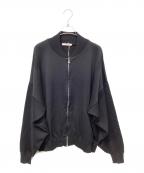 yashikiヤシキ）の古着「Itezora Big MA-1 Knit」｜ブラック