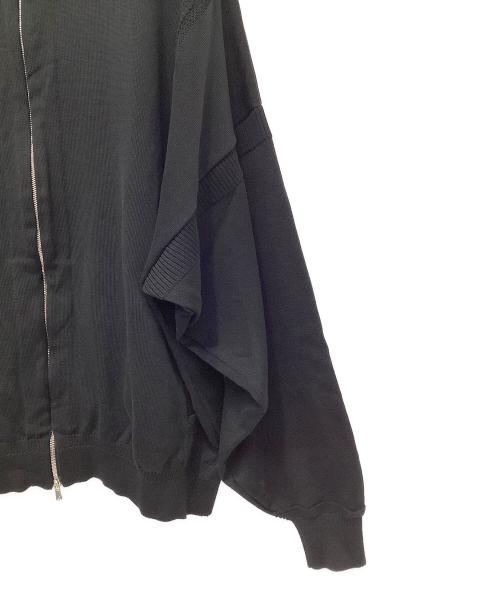 yashiki（ヤシキ）yashiki (ヤシキ) Itezora Big MA-1 Knit ブラック サイズ:2の古着・服飾アイテム
