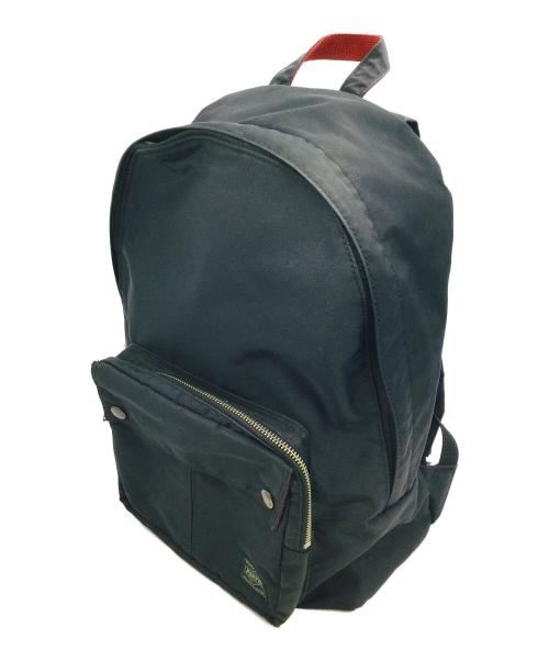 PORTER（ポーター）PORTER (ポーター) ILS (イル) リュック ブラック×レッドの古着・服飾アイテム