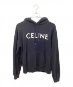 CELINEセリーヌ）の古着「ロゴパーカー」｜ブラック