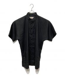 naissance（ネサーンス）の古着「チャイナシャツ」｜ブラック
