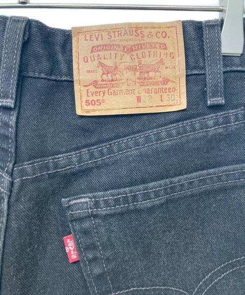 LEVI'S（リーバイス）LEVI'S (リーバイス) デニムパンツ ブラック サイズ:Ｗ32Ｌ30の古着・服飾アイテム