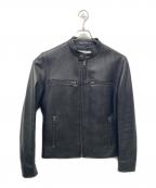 COACHコーチ）の古着「ライダースジャケット」｜ブラック