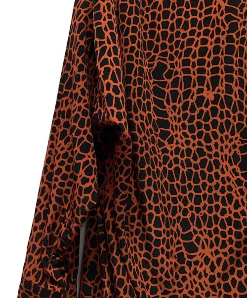 LAD MUSICIAN（ラッドミュージシャン）LAD MUSICIAN (ラッドミュージシャン) シャツ オレンジ×ブラック サイズ:42の古着・服飾アイテム